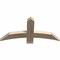 Ekena Millwork Bellingham Rough Sawn Timber Gable Bracket, Douglas Fir, 36"W x 18"H x 2"D x 4"F, 12/12 Pitch GBW036X18X0204BEL00RDF - alternate 5